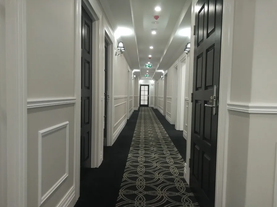 Completed commercial office interior painting in Brisbane CBD